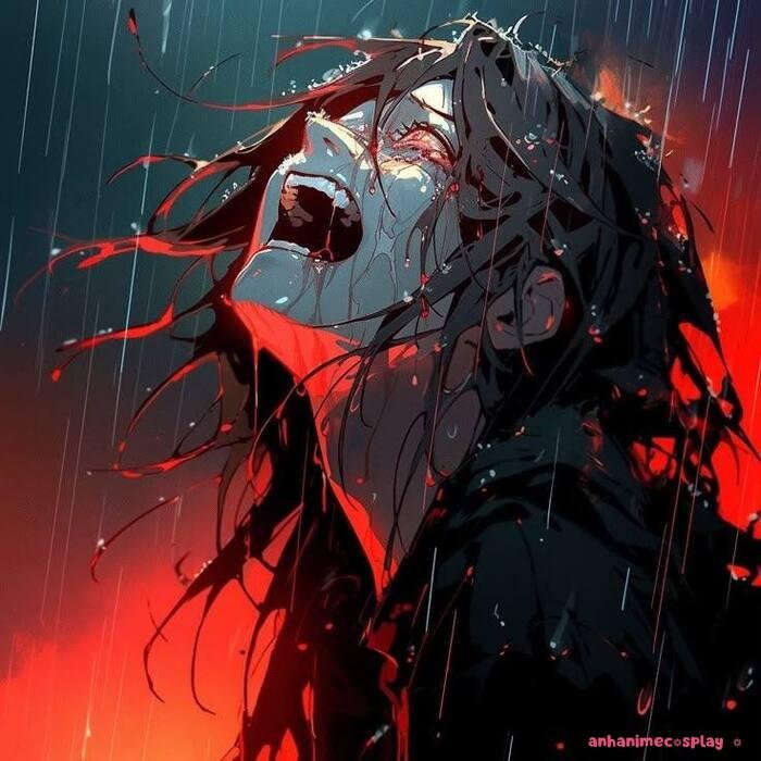 ảnh anime buồn đau